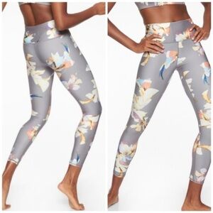 Athleta Floral Elation Paradise 7/8 Tights Size XSP